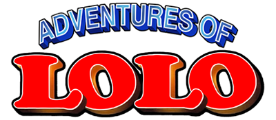 Adventures of Lolo logo for GameBoy